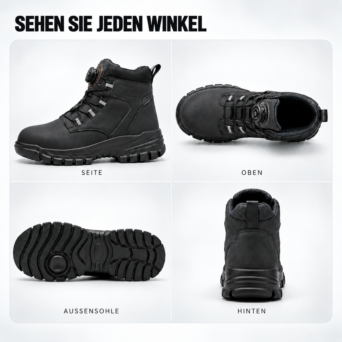 Nordspur | FortiStride Knöchelhohe Sicherheitsstiefel