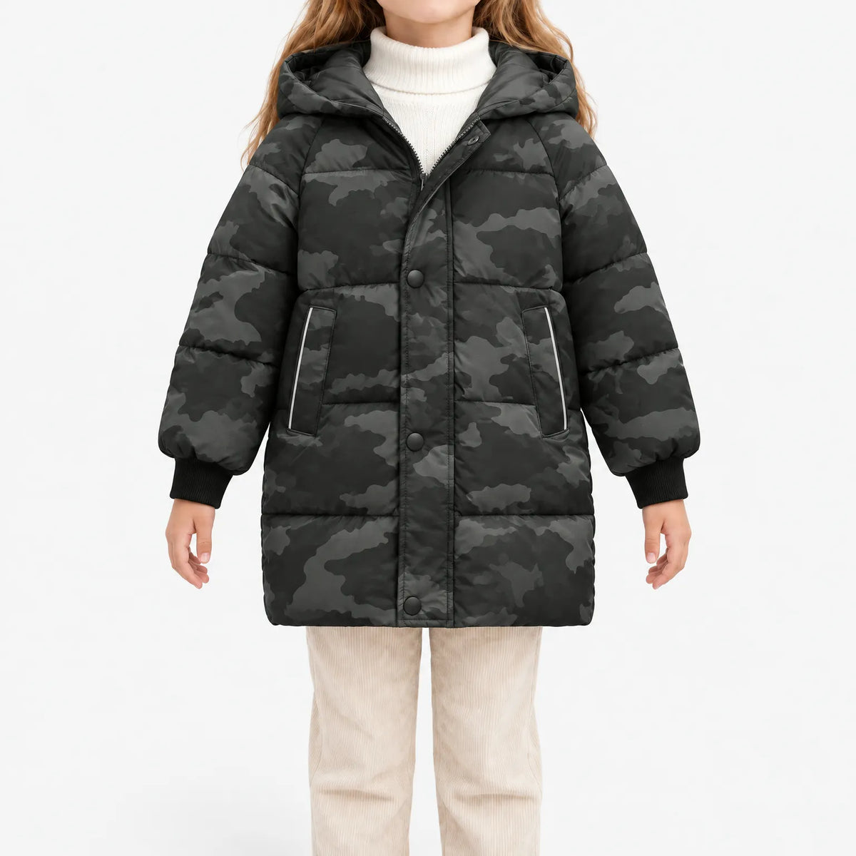 Nordspur | Fritziq Dick Gefütterte Winterjacke Für Kinder