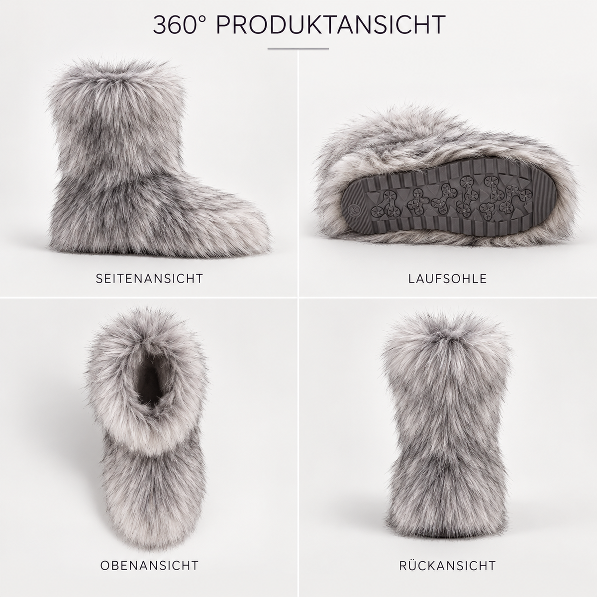 Nordspur | Furvella Winterstiefel Wadenhoch
