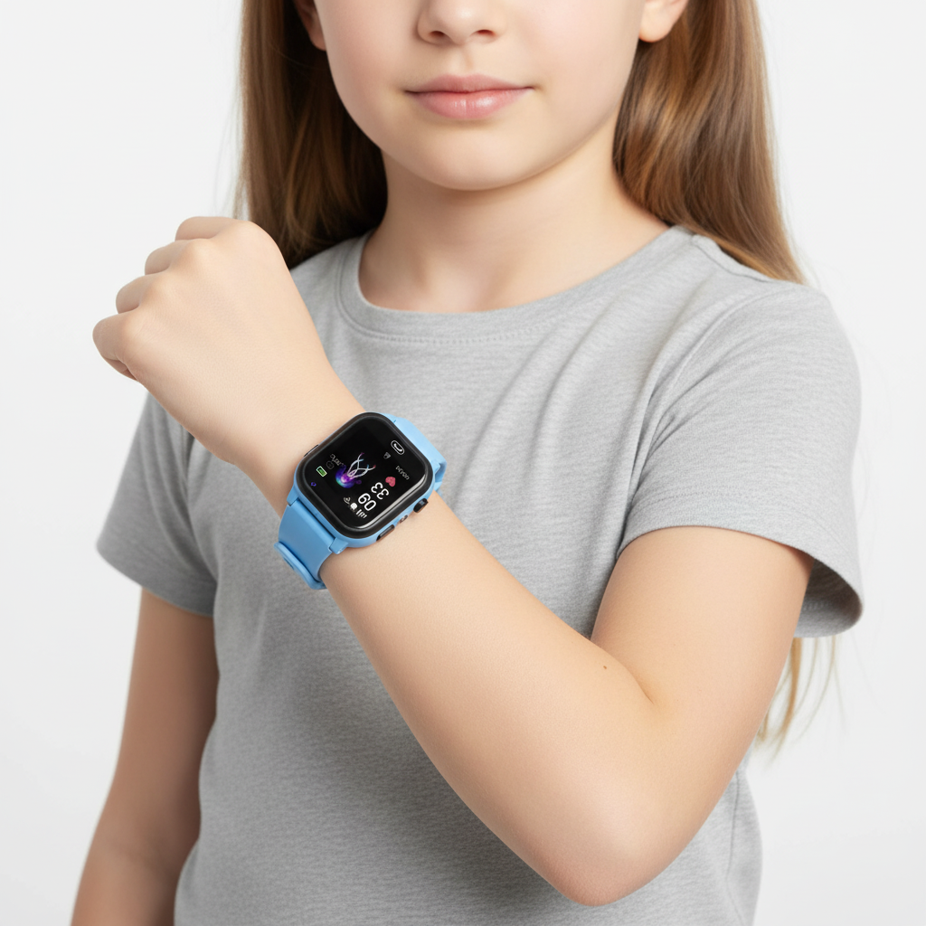 Kinder Smartwatch mit GPS-Ortung, Videoanruf und Kamera