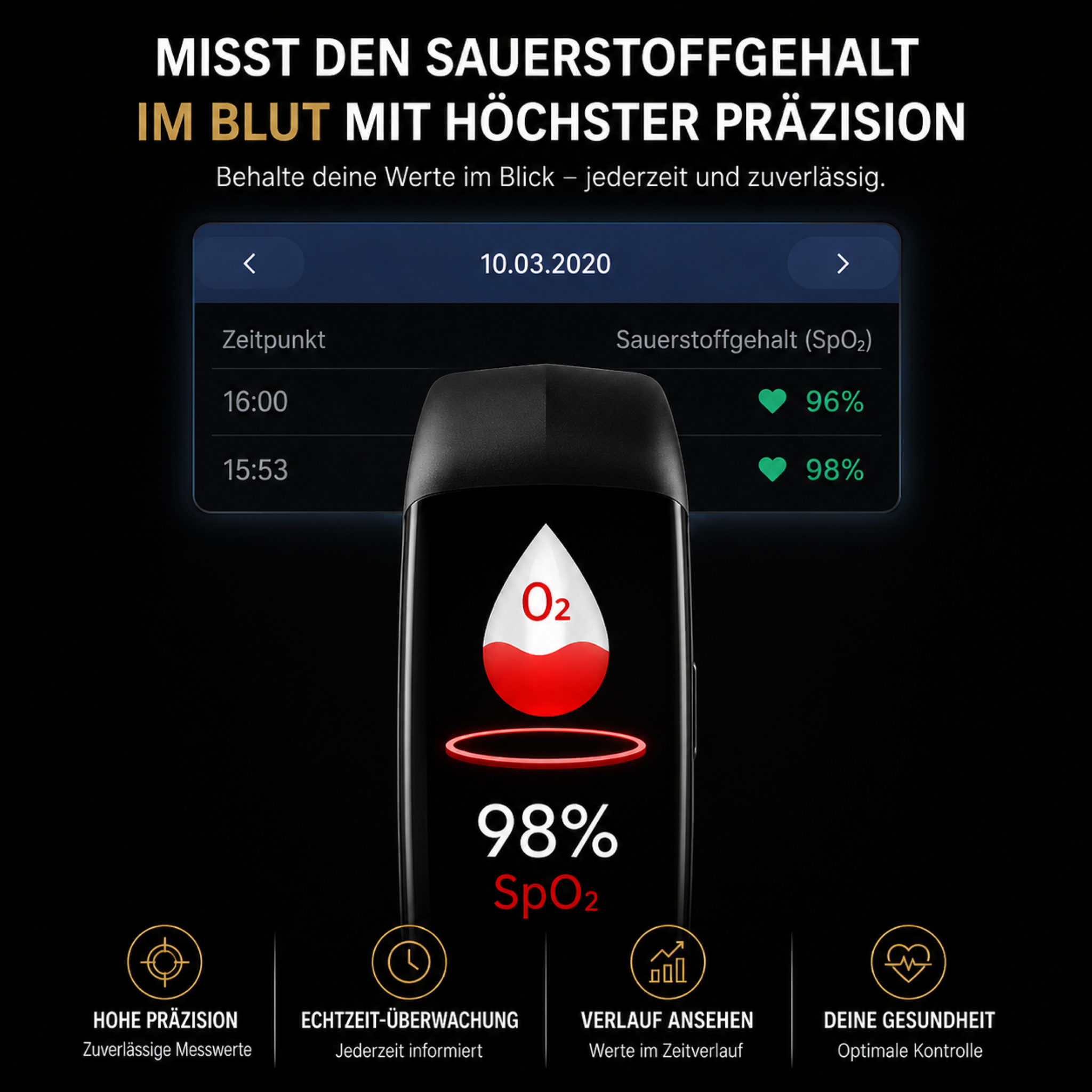 Nordspur | Gesundheits-Smartwatch