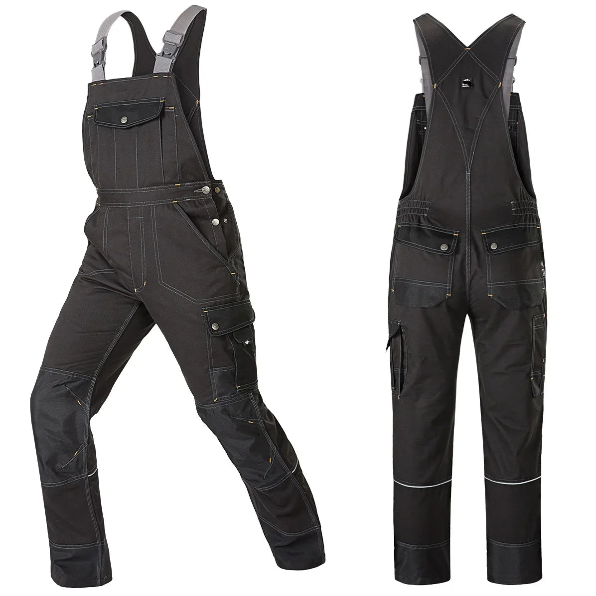 Arbeitslatzhose mit Cargo-Taschen und verstärkten Nähten für Handwerker
