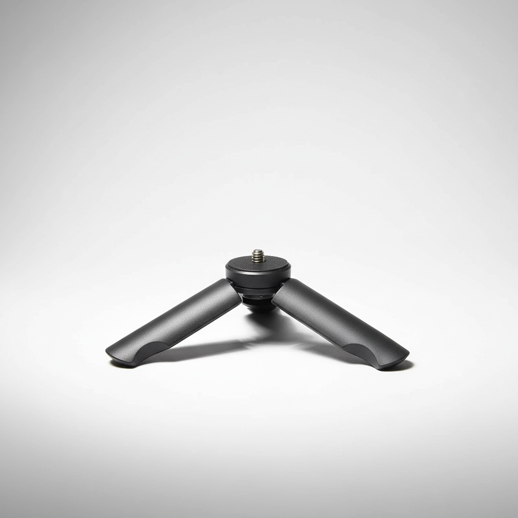 Kompaktes Mini-Stativ mit Gewindehalterung für Smartphones