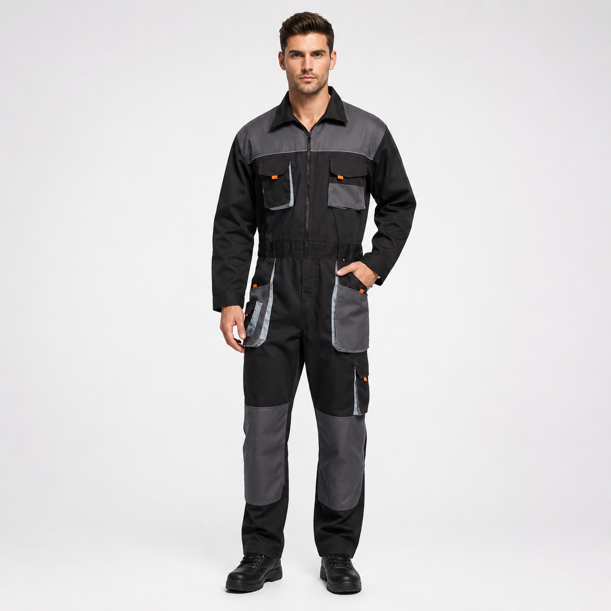 Nordspur | Gruvtek Multi-Pocket-Latzhosen-Arbeitsanzug