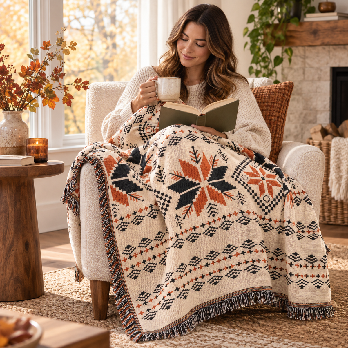 Nordspur | Haven Oversized-Wurfdecke