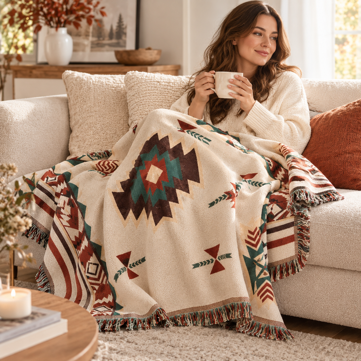 Nordspur | Haven Oversized-Wurfdecke