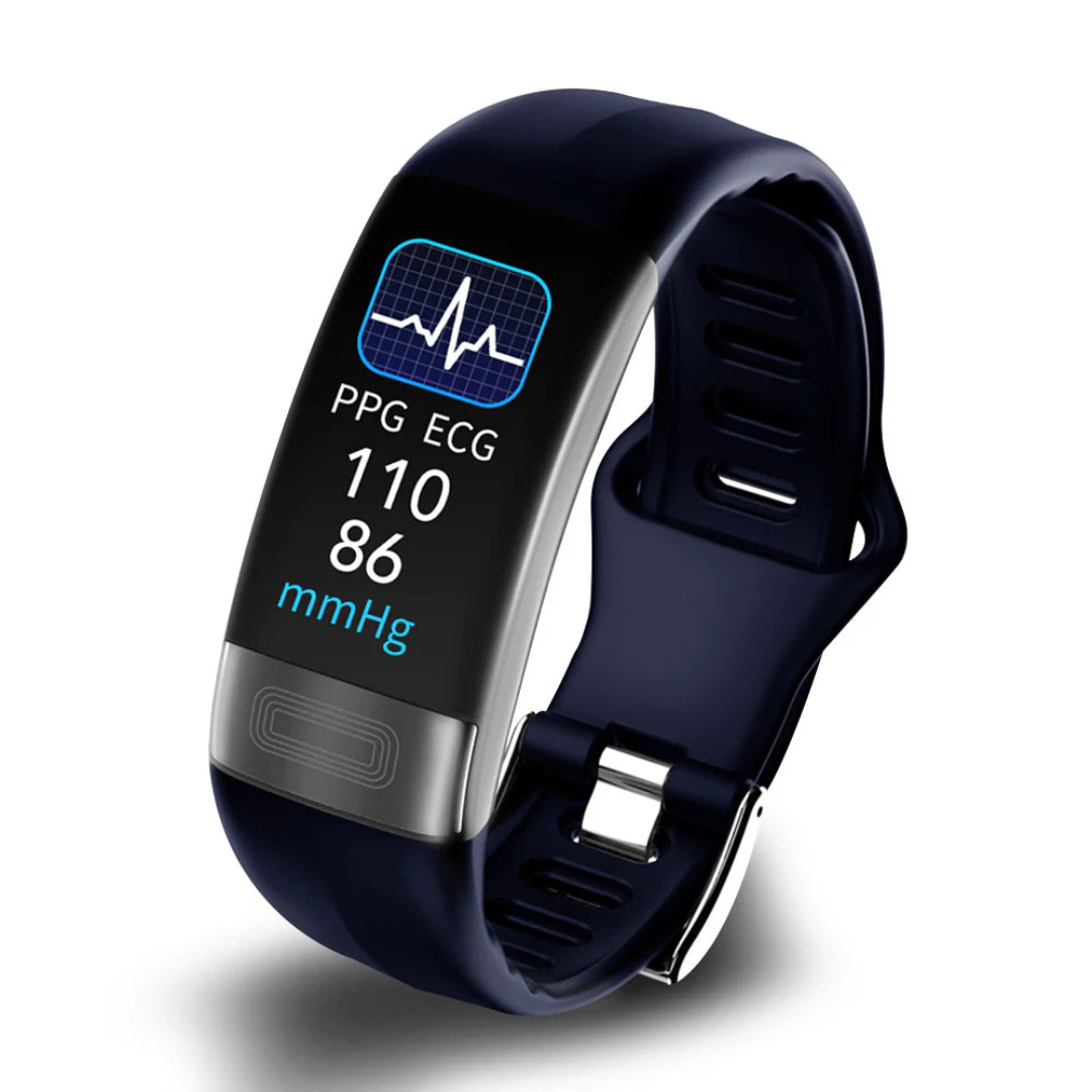 Smartwatch mit EKG, Blutdruck und Herzfrequenzüberwachung
