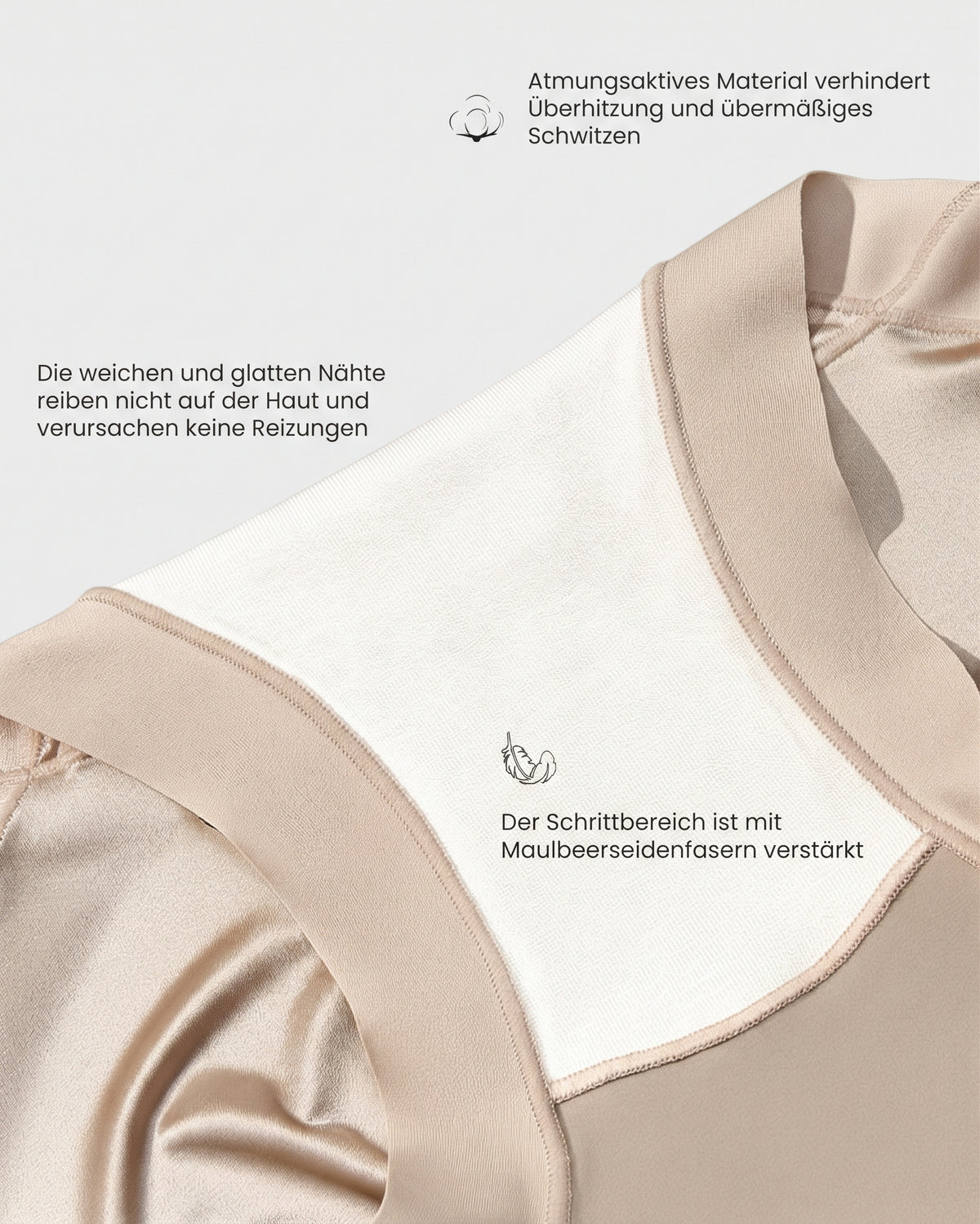 Nordspur | High-Waist Cross Compression Formende Panties (6er Pack)