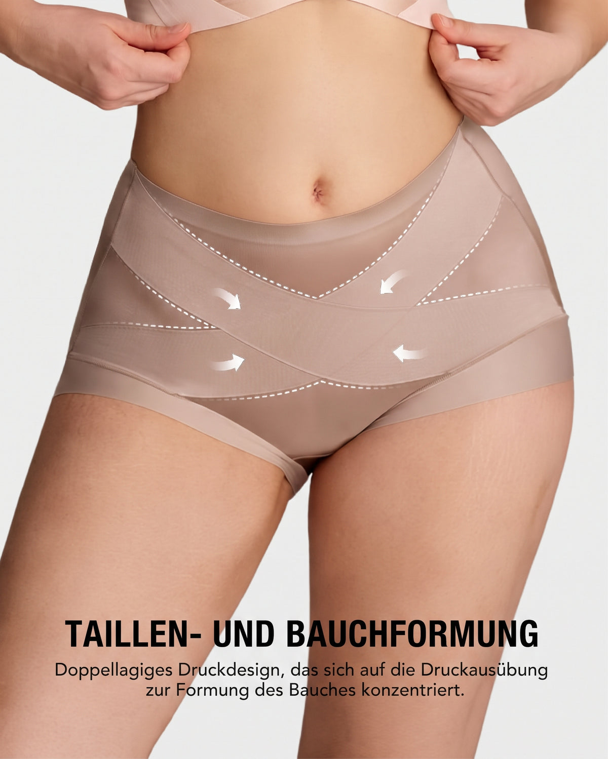 Nordspur | High-Waist Cross Compression Formende Panties (6er Pack)