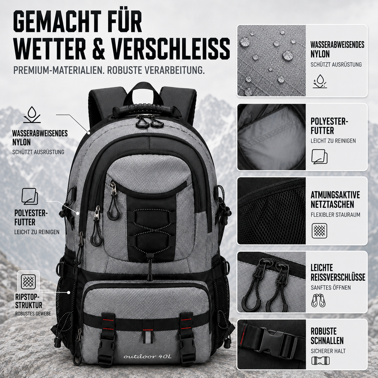 Nordspur | Highmoor Trail Rucksack