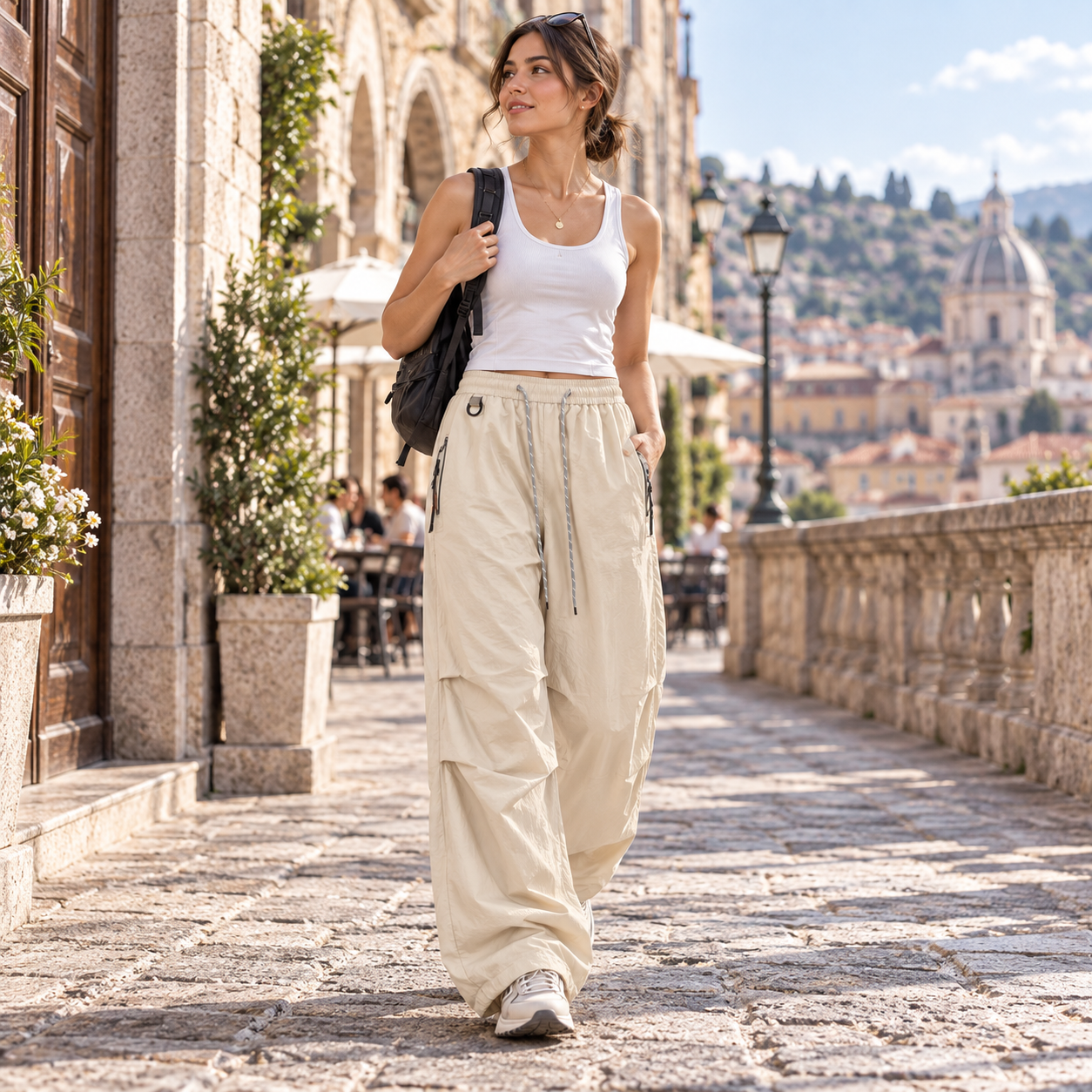Nordspur | HikeStride Weit Geschnittene Wanderhose