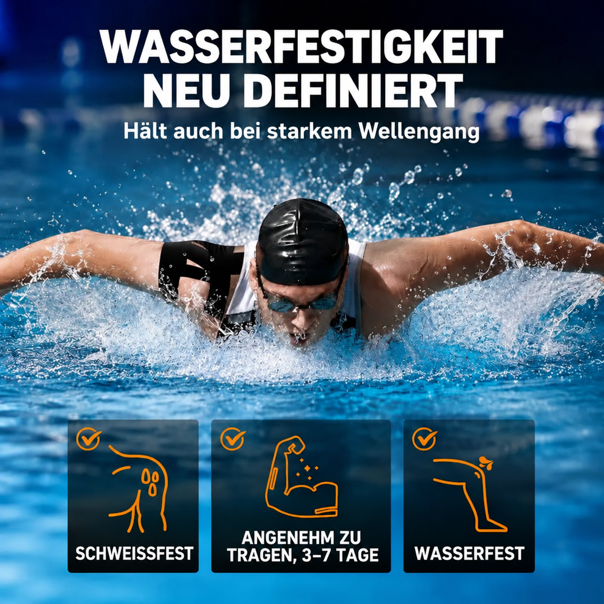 Nordspur | Hochelastisches Schulter-Kinesiologie-Tape