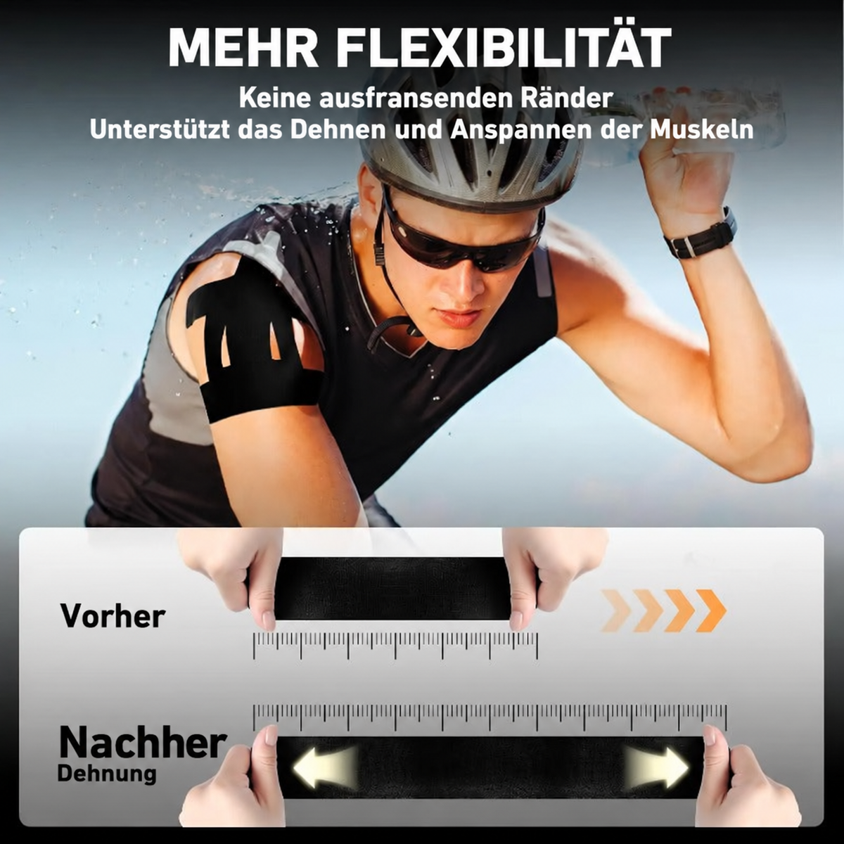 Nordspur | Hochelastisches Schulter-Kinesiologie-Tape