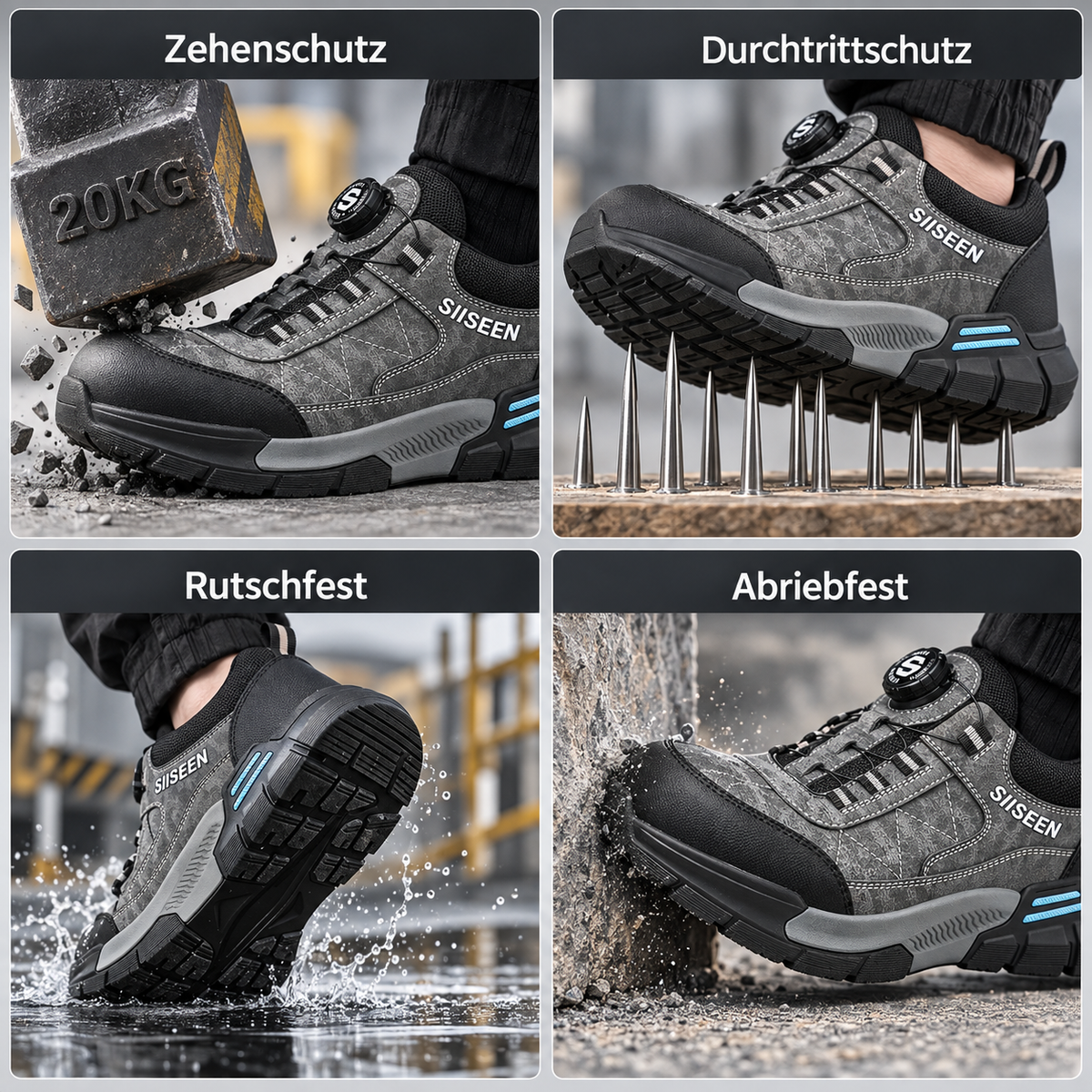 Nordspur | IndusStride Niedrig geschnittener Industrie-Sicherheitsschuh