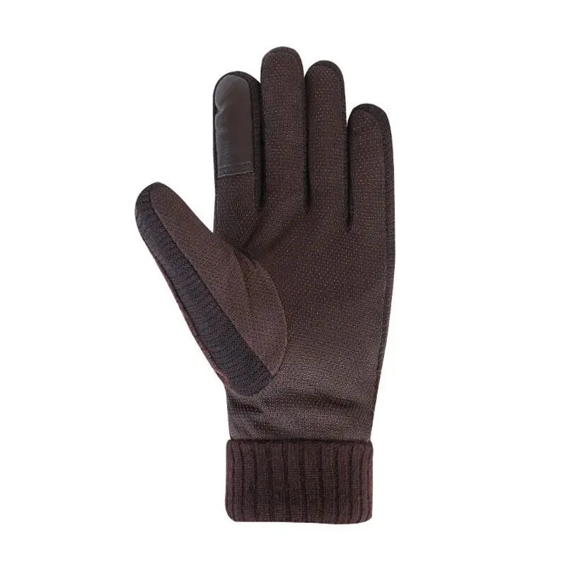 Winterhandschuhe mit Fleecepolsterung rutschfest winddicht
