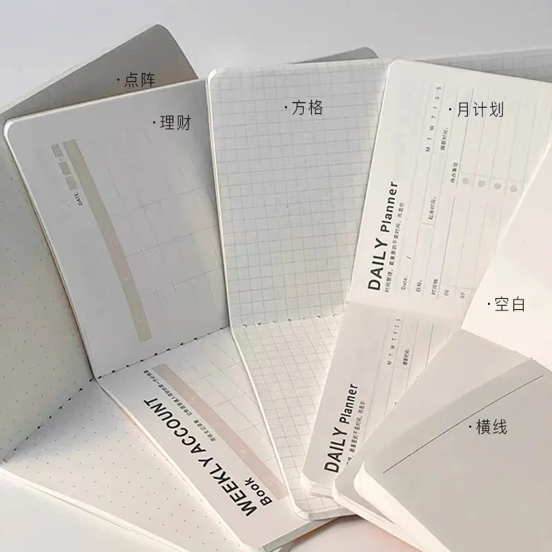 Reisepassformat Notizbuch mit Elastikverschluss und Vintage-Design