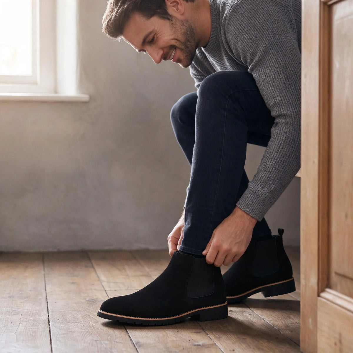Nordspur | Kallero Klassische Knöchelhohe Chelsea Boots
