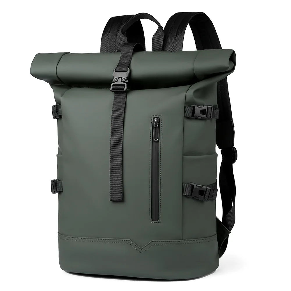 Nordspur | Kallvion Wasserabweisender Kurierrucksack Mit Rolltop Verschluss