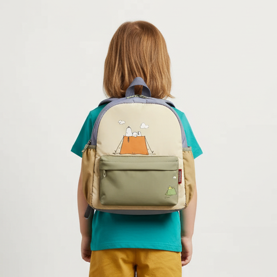 Kinderrucksack Cartoon Design mit gepolstertem Rücken und verstellbaren Trägern