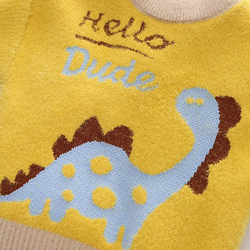 Nordspur | Kids Cartoon Fleece Sweater