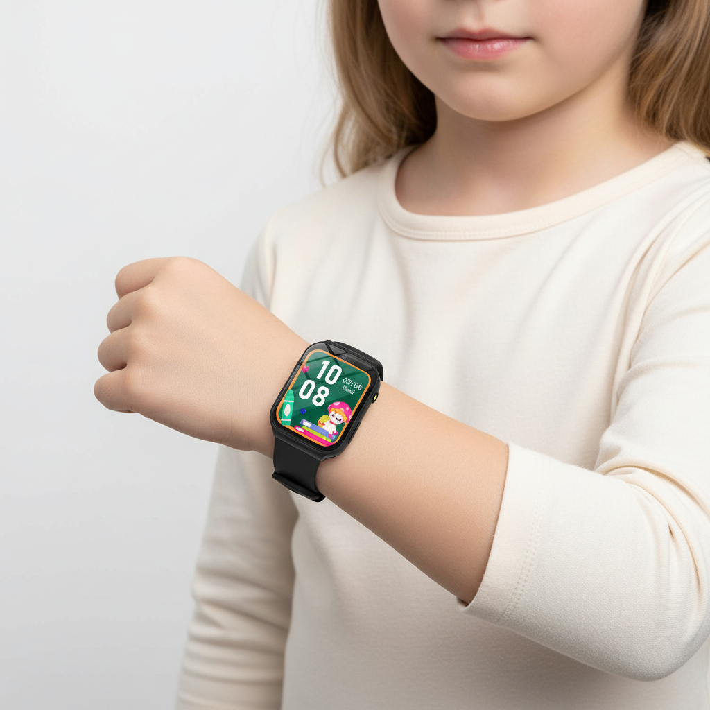 Kinder GPS-Smartwatch mit Touchscreen und SOS-Funktion