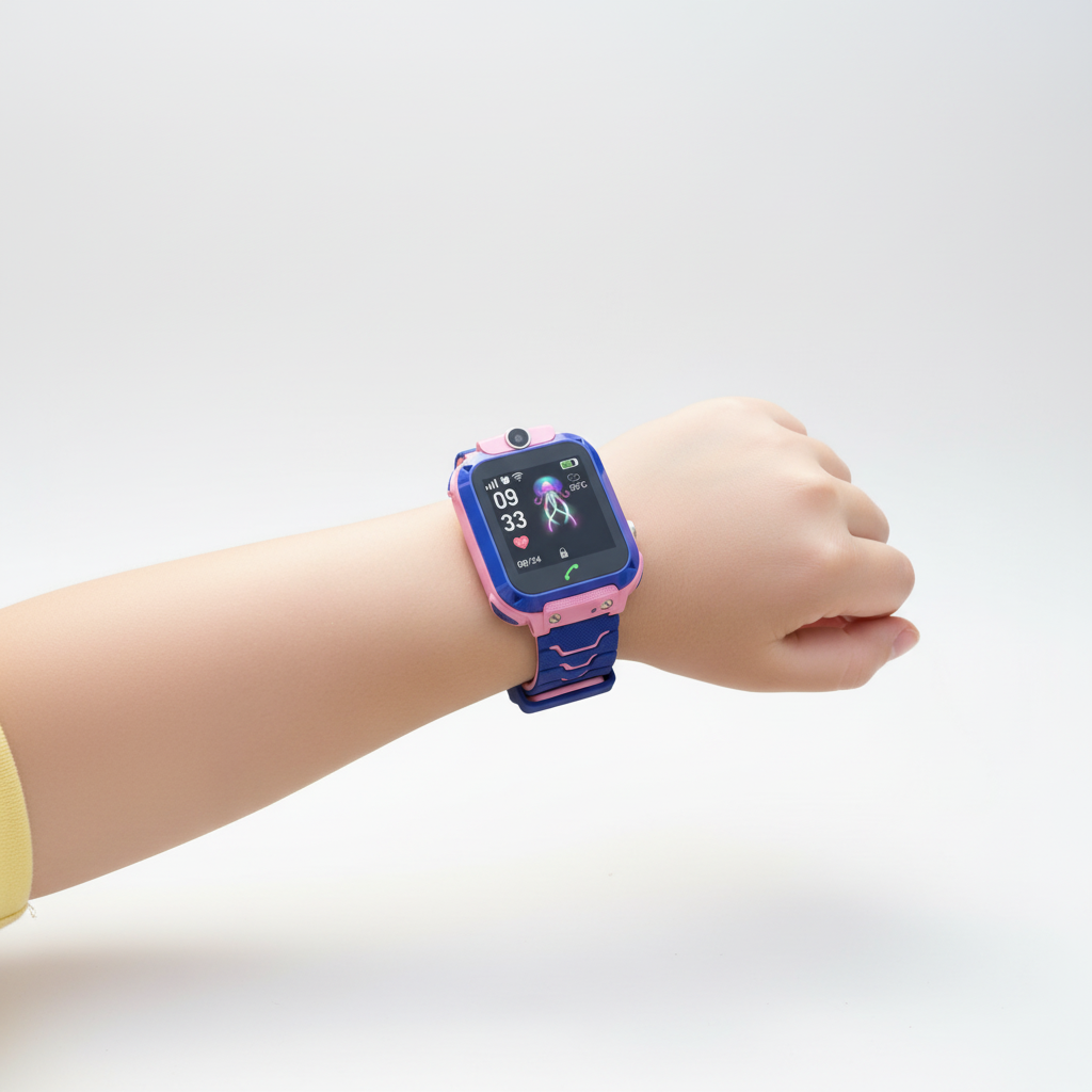 Kinder Smartwatch mit GPS-Ortung und SOS-Funktion wasserdicht