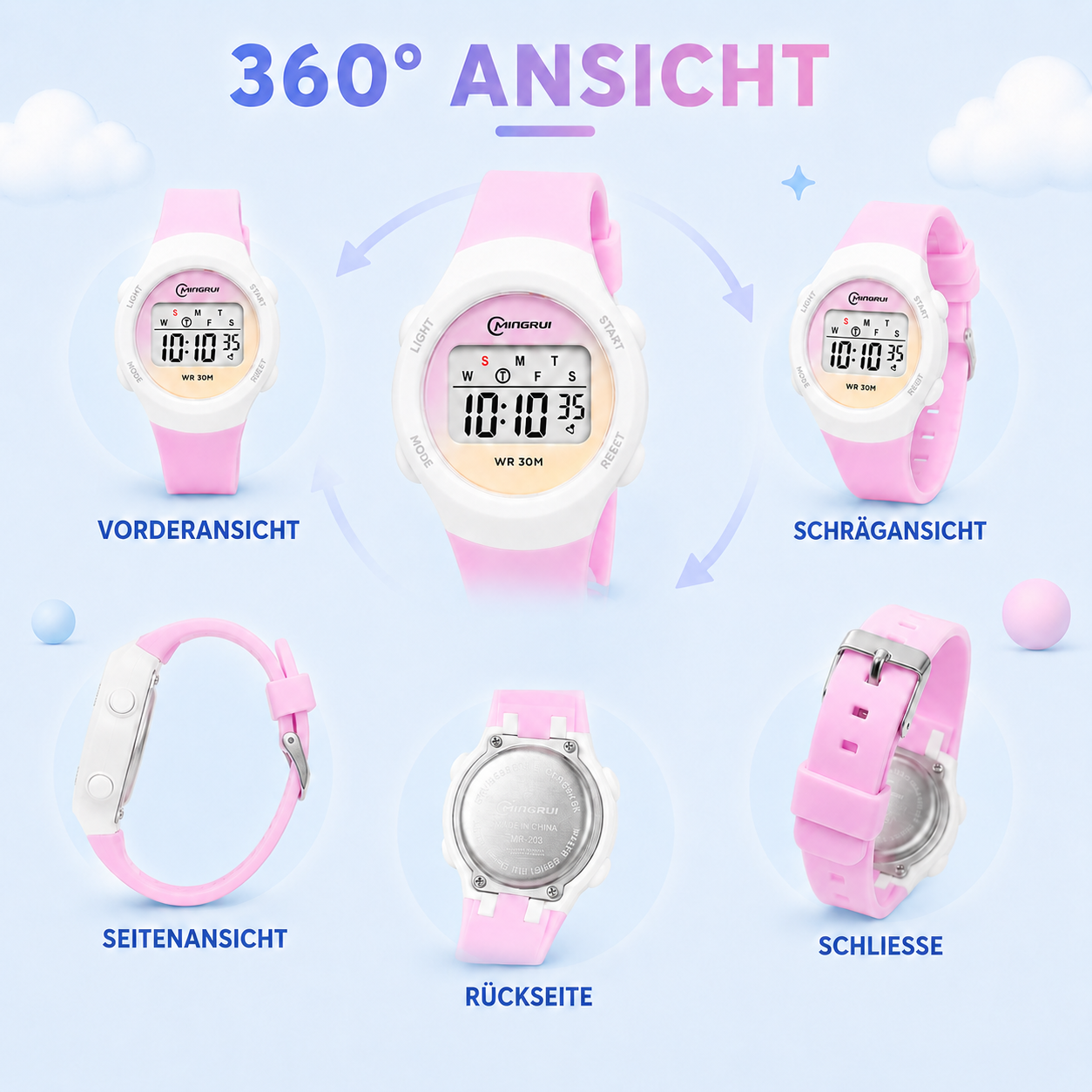 Nordspur | Kinder Digitale Sportuhr