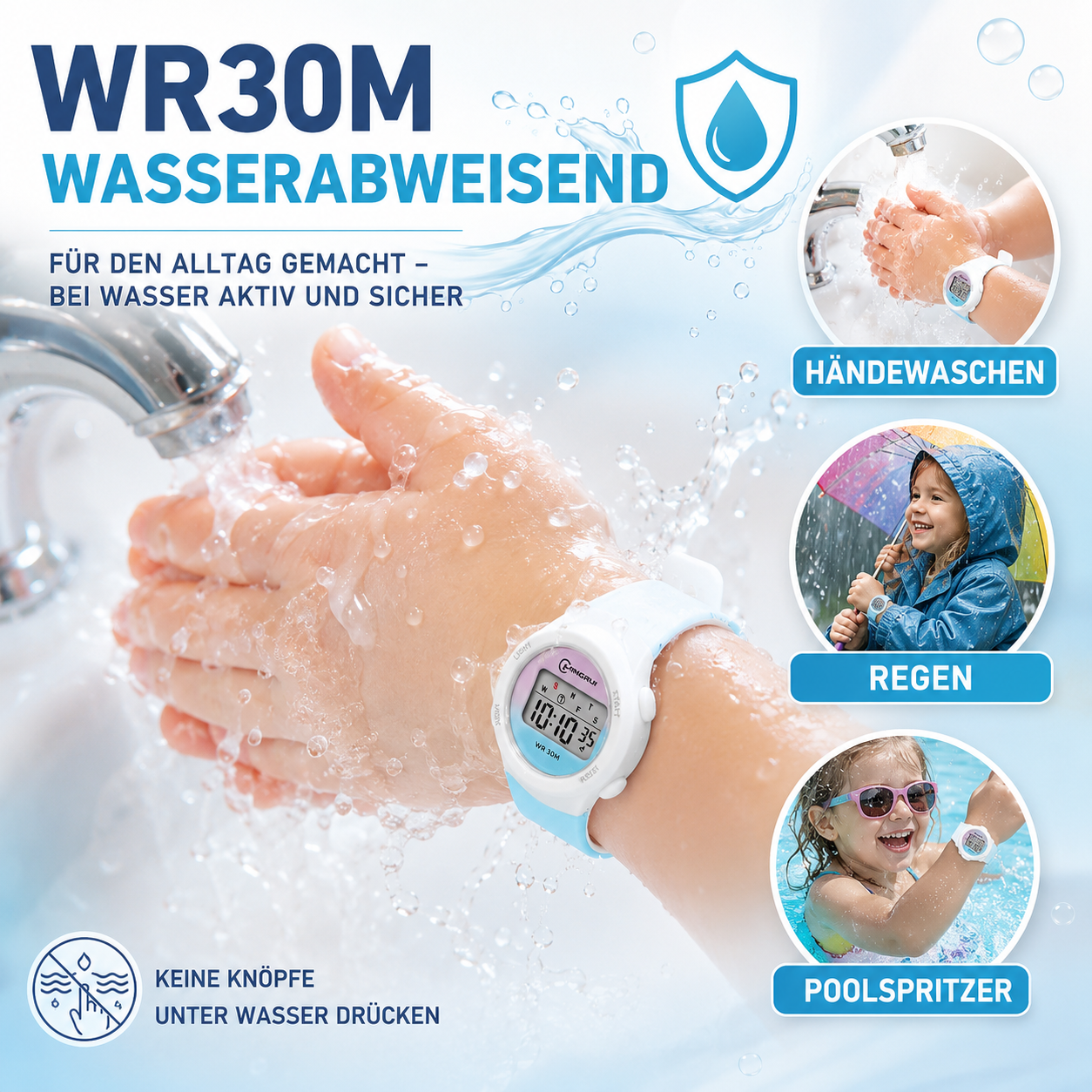 Nordspur | Kinder Digitale Sportuhr