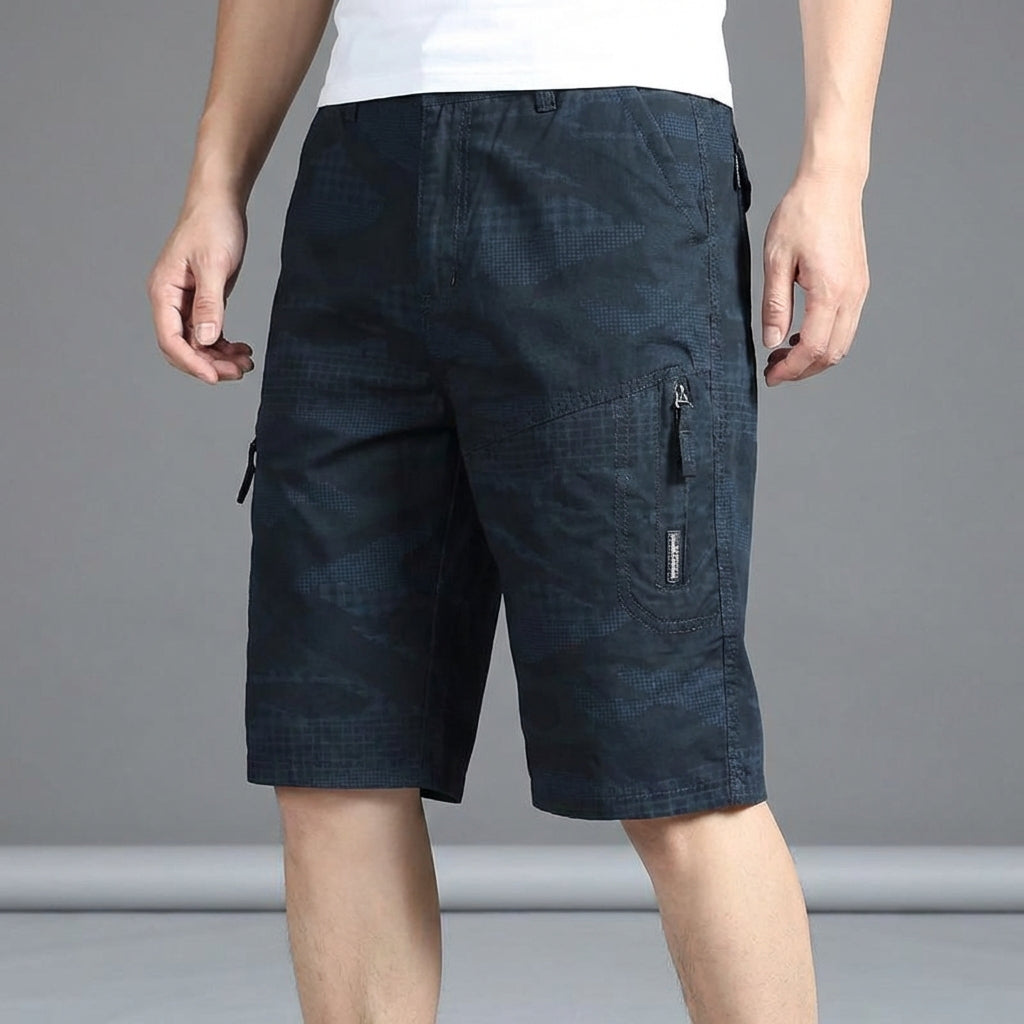 Nordspur | Knaver Loose Knee Length Cargo Shorts