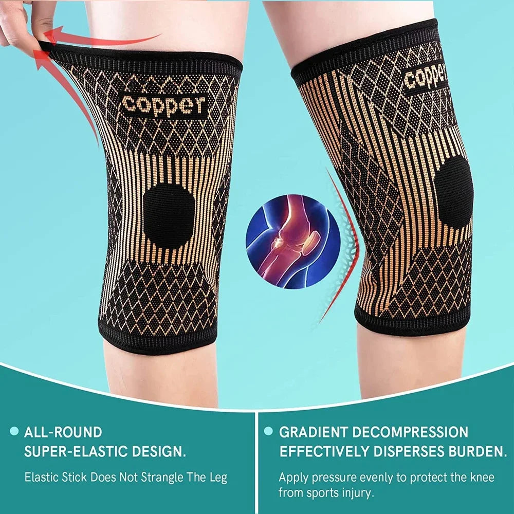 Kniebandage Kompression für Sport und Schmerzlinderung