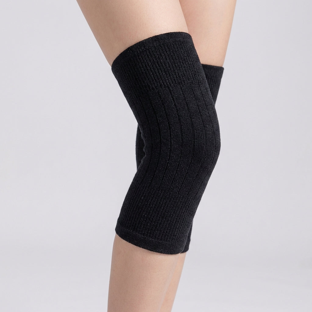 Warme Winter Knieschoner mit Polsterung und Fleecefutter