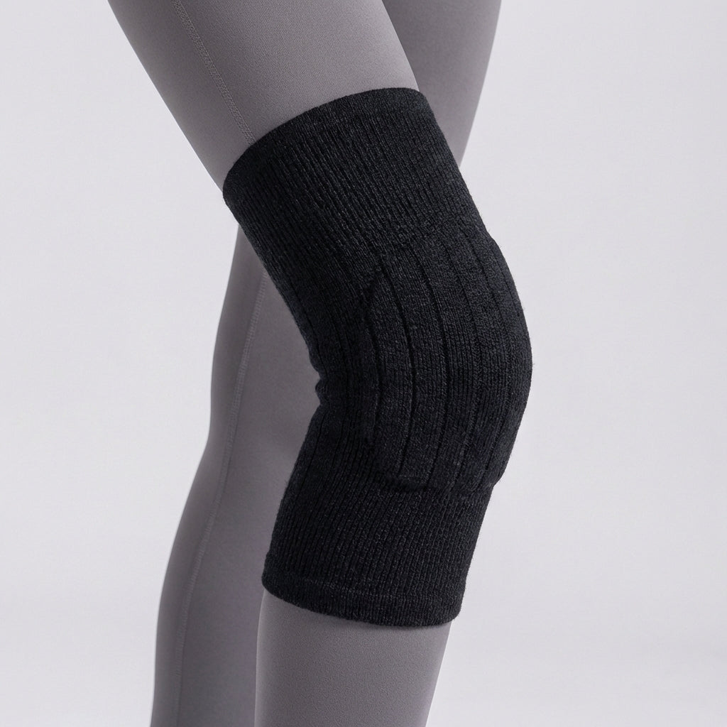 Warme Winter Knieschoner mit Polsterung und Fleecefutter