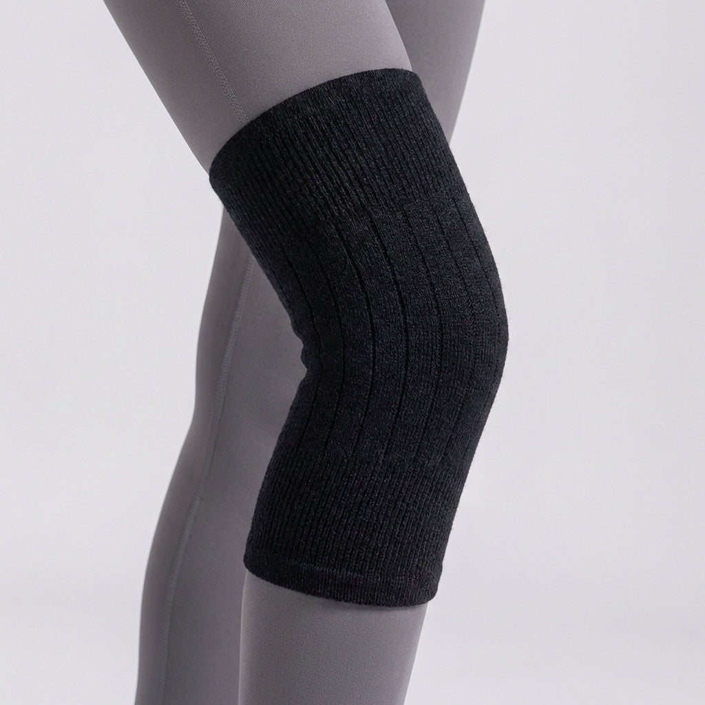 Warme Winter Knieschoner mit Polsterung und Fleecefutter