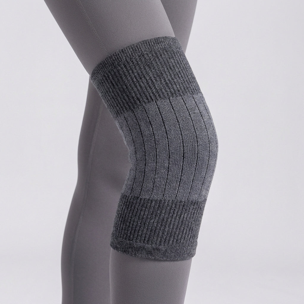 Warme Winter Knieschoner mit Polsterung und Fleecefutter