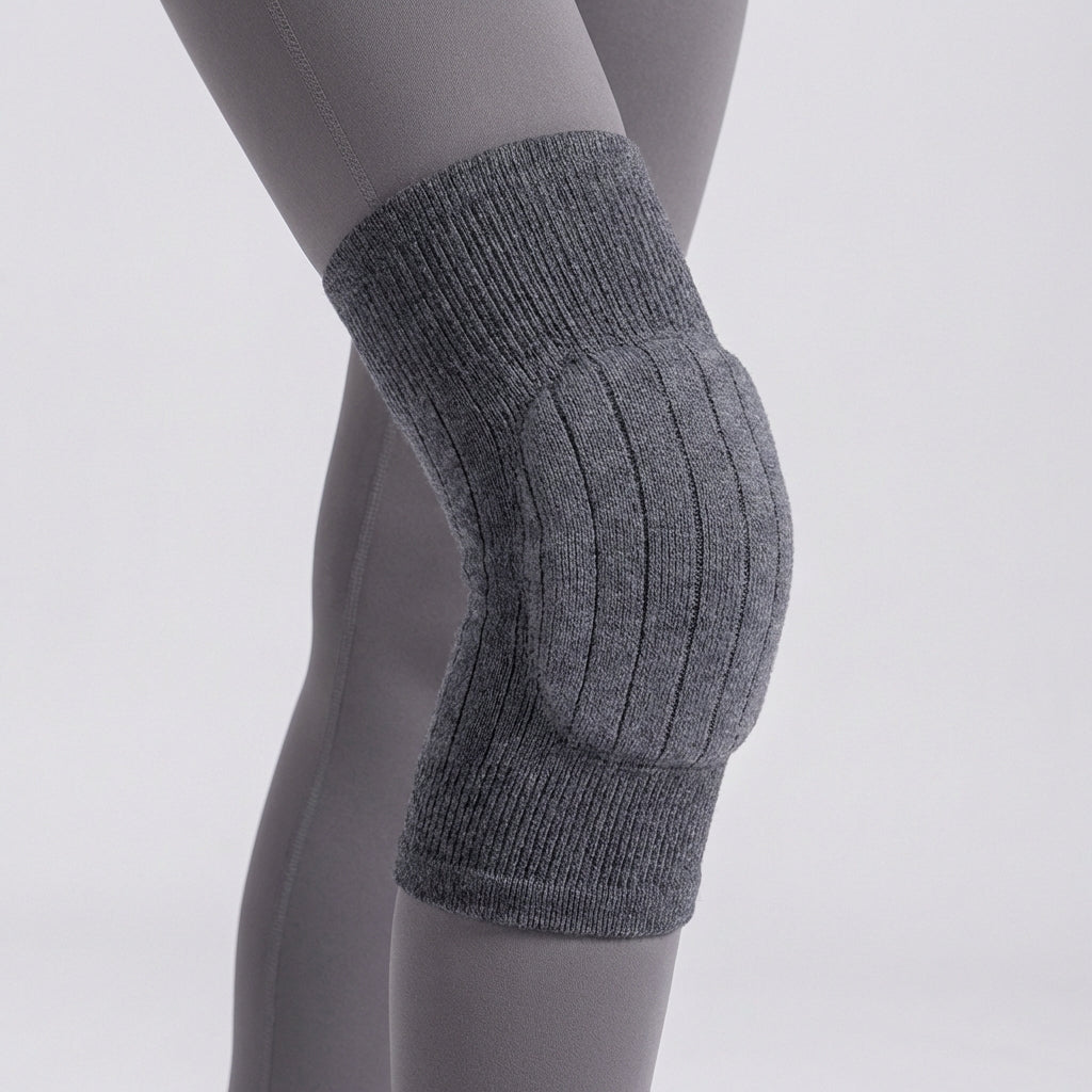 Warme Winter Knieschoner mit Polsterung und Fleecefutter
