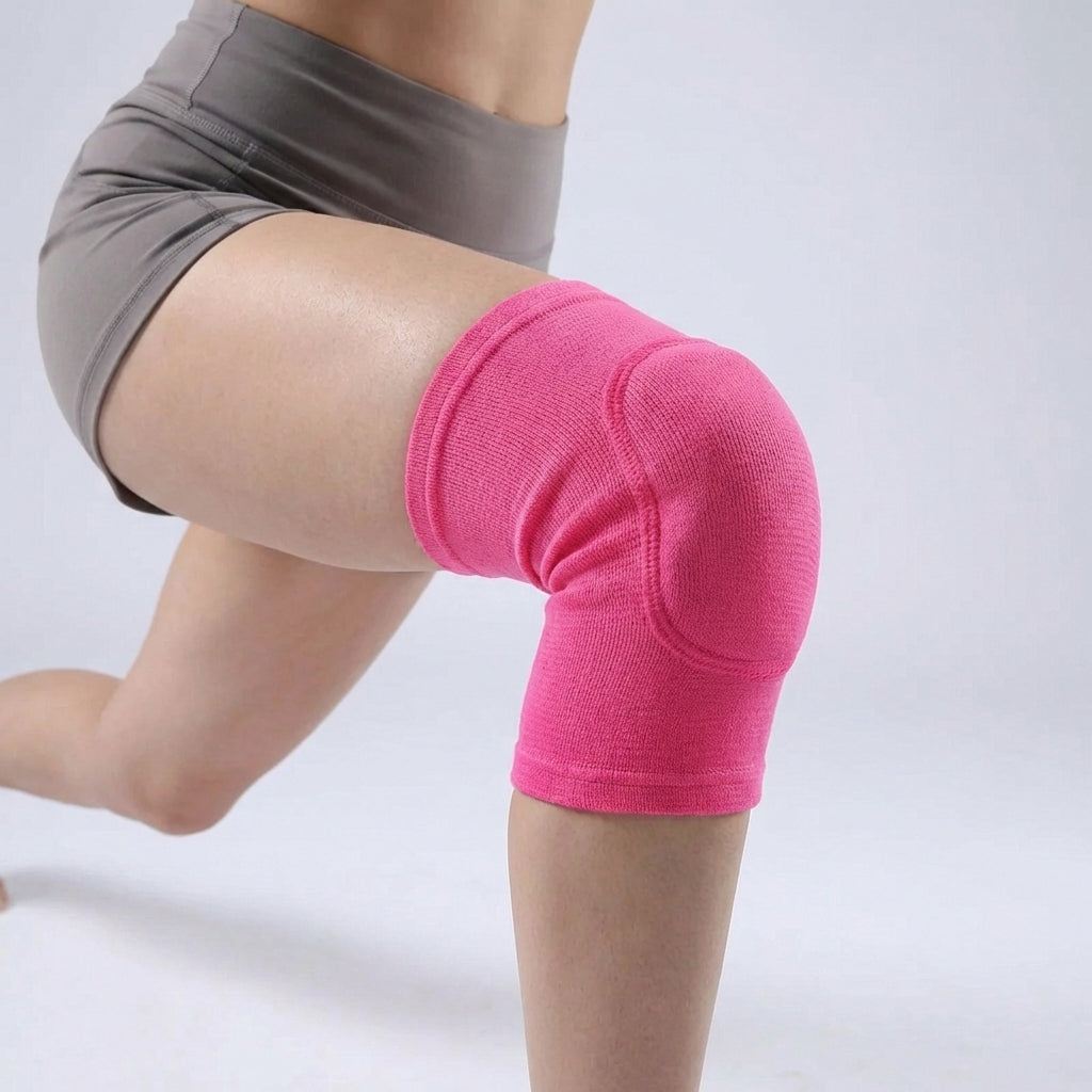 Kompressions-Kniebandage gepolstert für Sport und Training