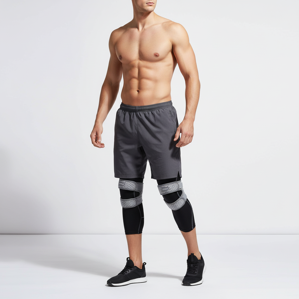 Kniestützband mit Patella-Kompression für Laufen und Training