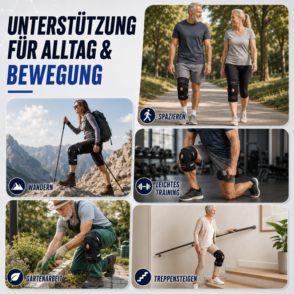 Nordspur | Knevoxa Knieorthese mit Gelenken