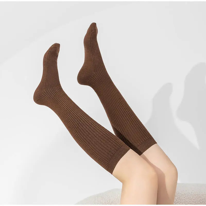 Nordspur | KnieSchick Gerippte Knielange Socken