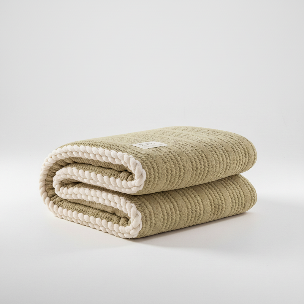Korallenvlies Kuscheldecke pillingfrei für Sofas und Betten