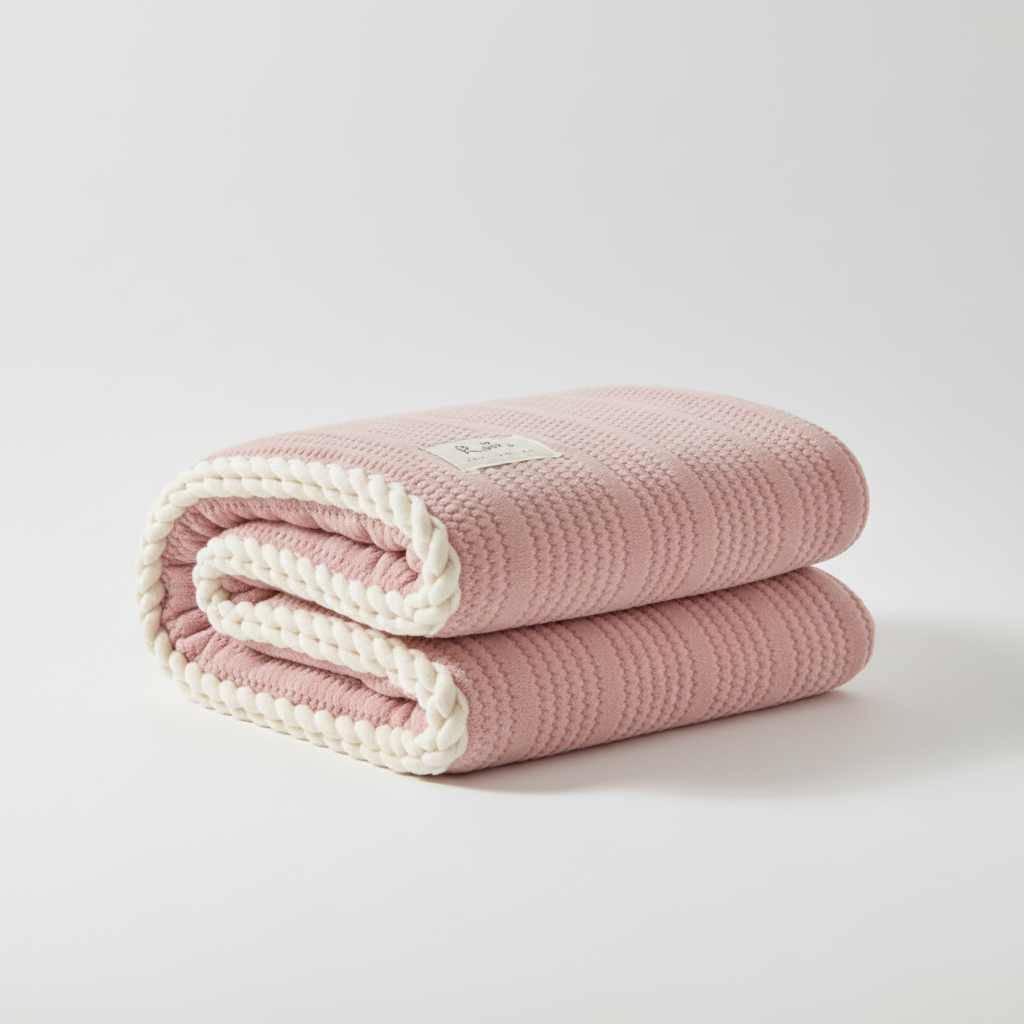 Korallenvlies Kuscheldecke pillingfrei für Sofas und Betten