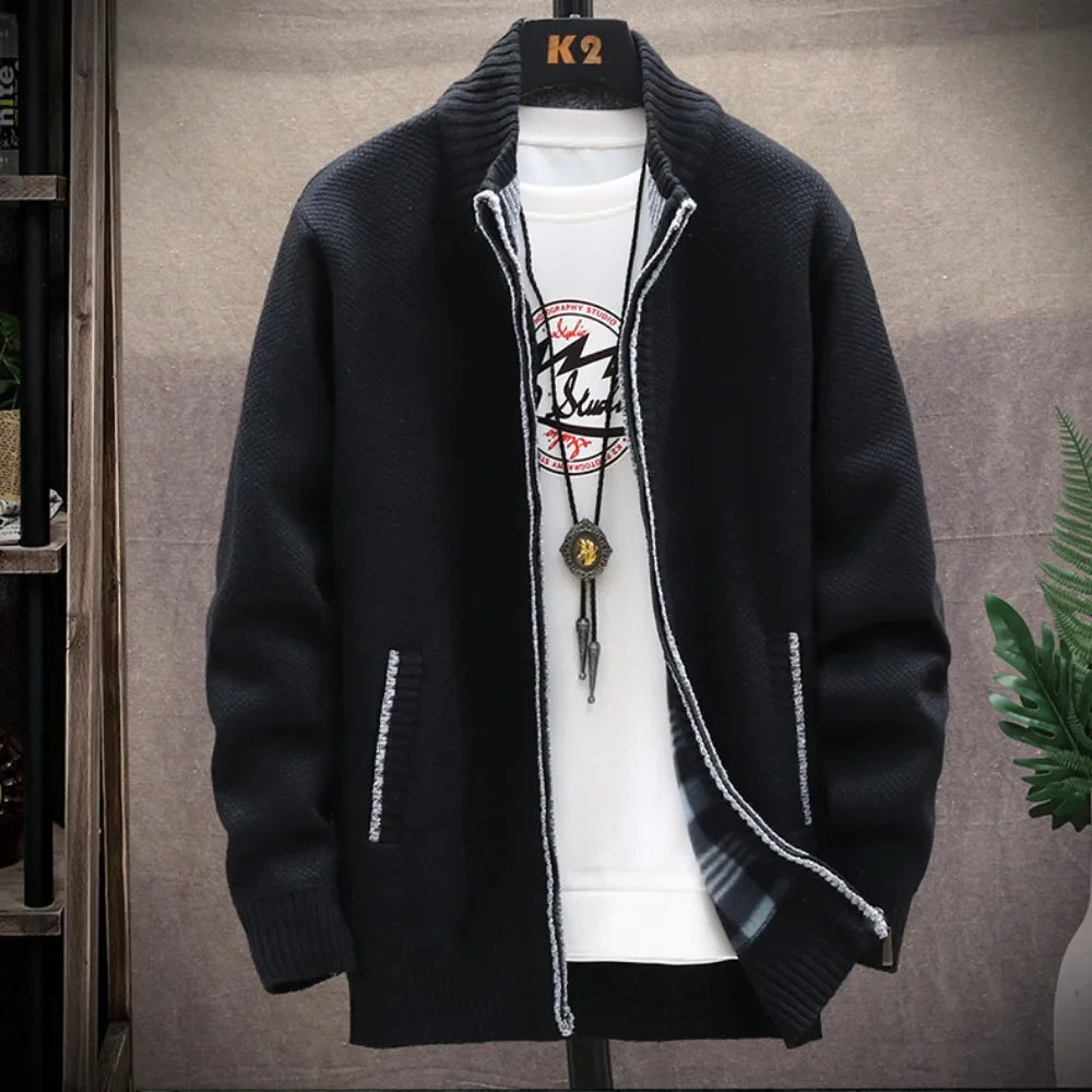 Nordspur | Knitted Zip Front Cardigan