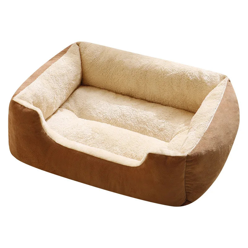 Nordspur | Kuschelvo Eckiges Hundebett Mit Hohem Rand