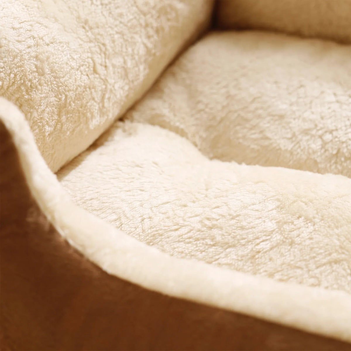 Nordspur | Kuschelvo Eckiges Hundebett Mit Hohem Rand