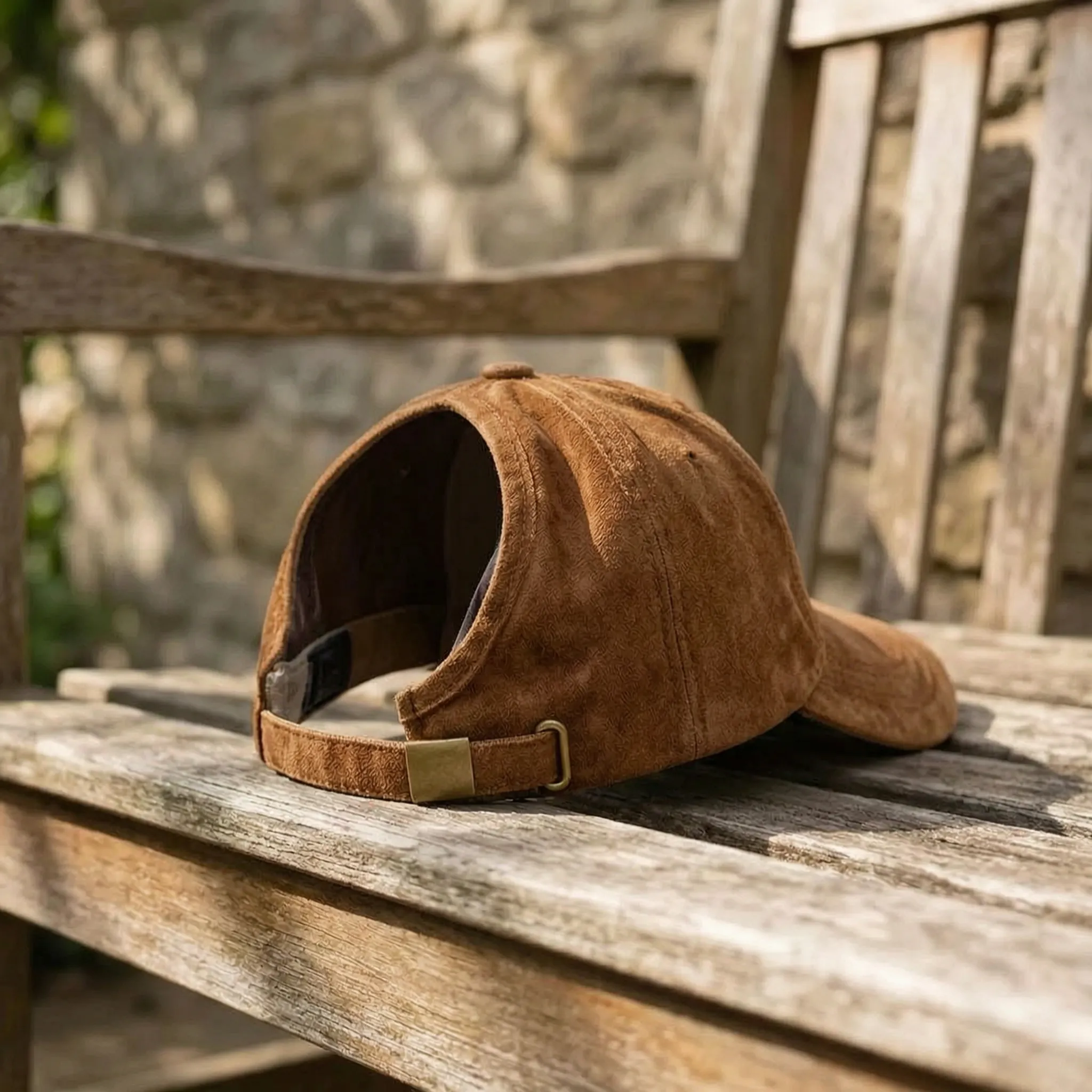 Rückenfrei Baseball-Kappe Pferdeschwanz Hochsteckfrisur Vintage-Washed