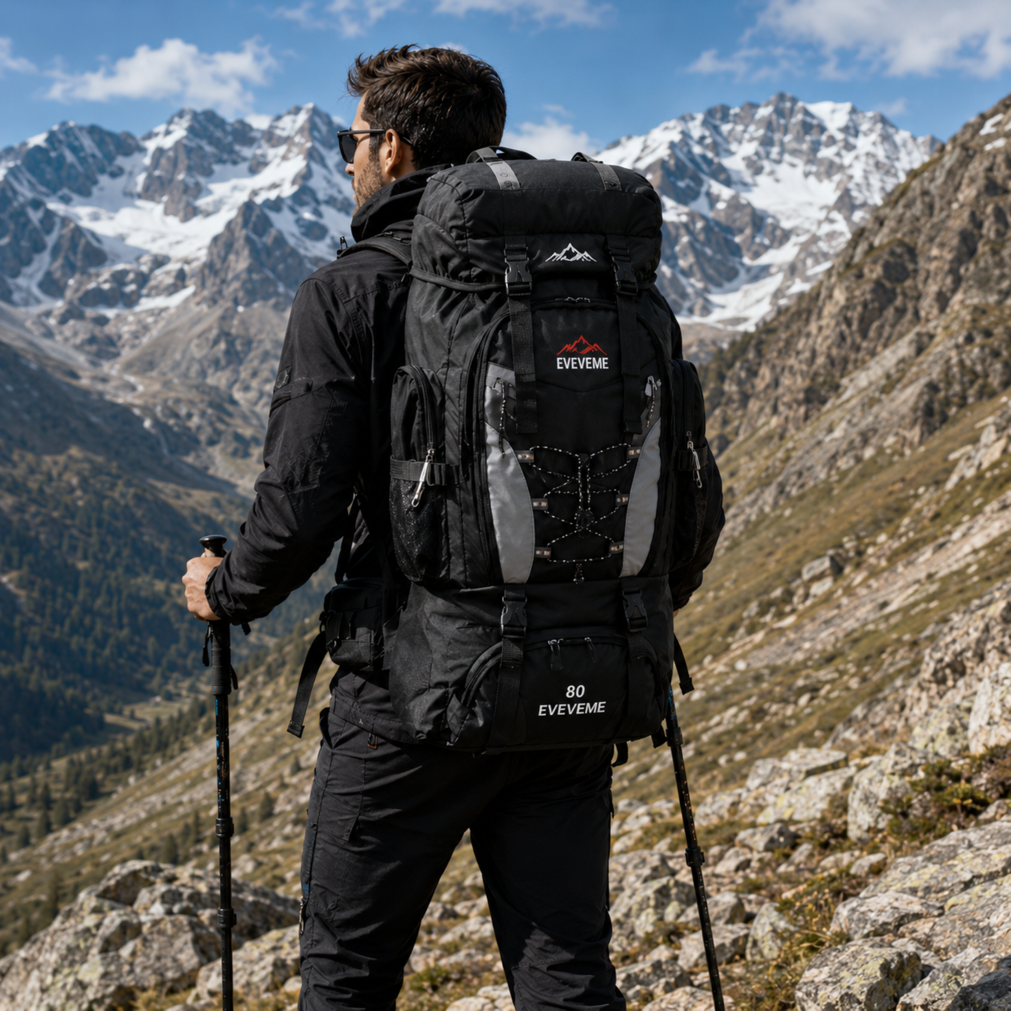 Nordspur | Trekking-Rucksack mit großem Volumen