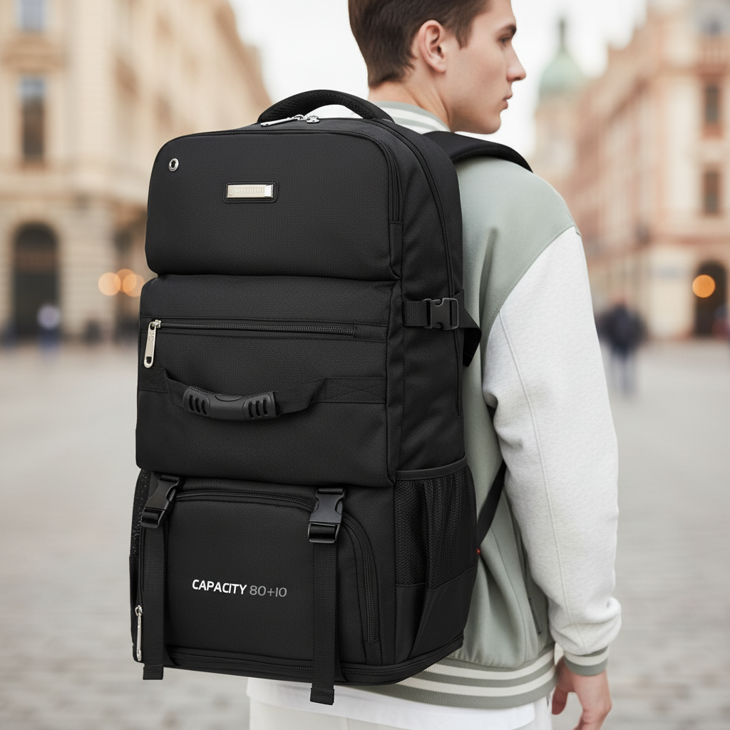Nordspur | Large Capacity Nylon Backpack
