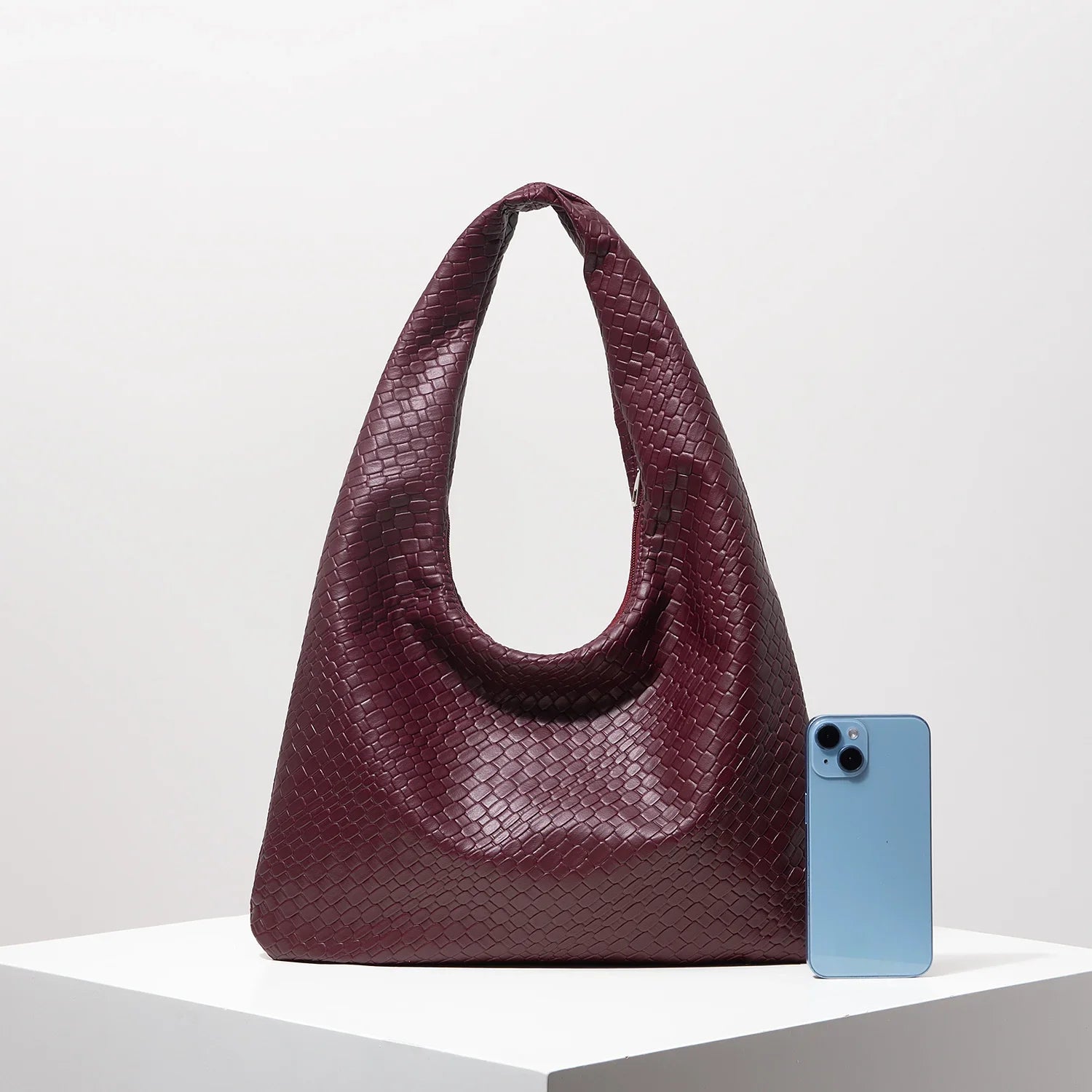 Nordspur | Large Crescent Shoulder Bag