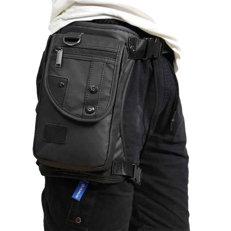 Oberschenkel-Tasche mit verstellbarem Gürtelriemen und mehrteiligem taktischen Design