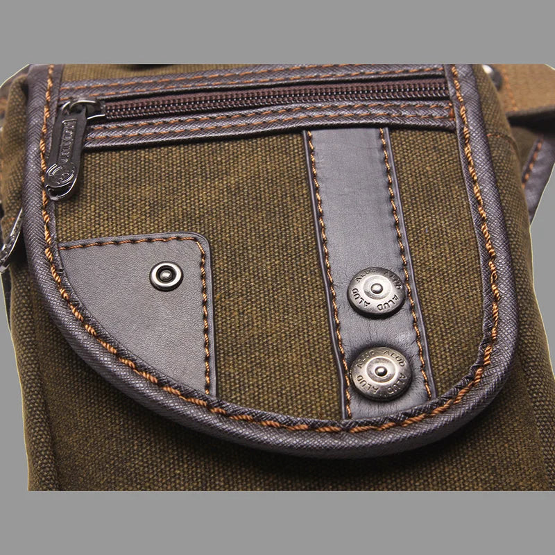 Oberschenkel-Tasche mit verstellbarem Gürtelriemen und mehrteiligem taktischen Design